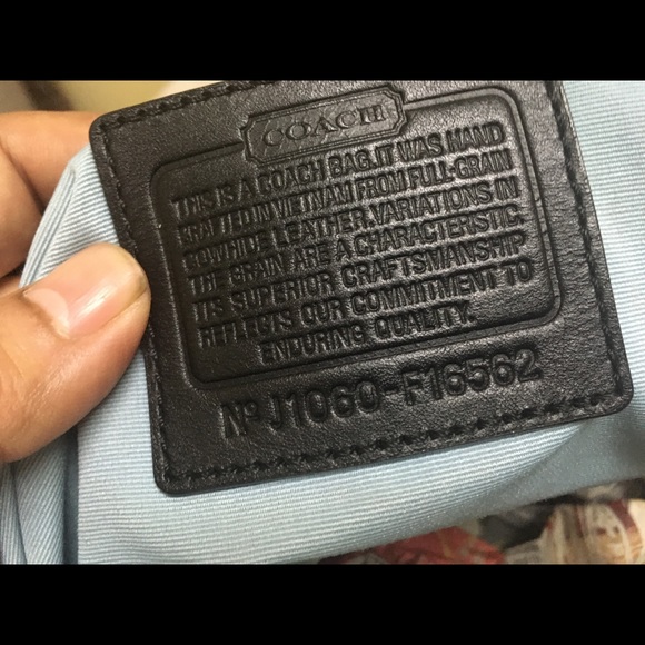 Authentic Coach Hamptons Laguna Large Black Leather Tote - Picture 10 of 14